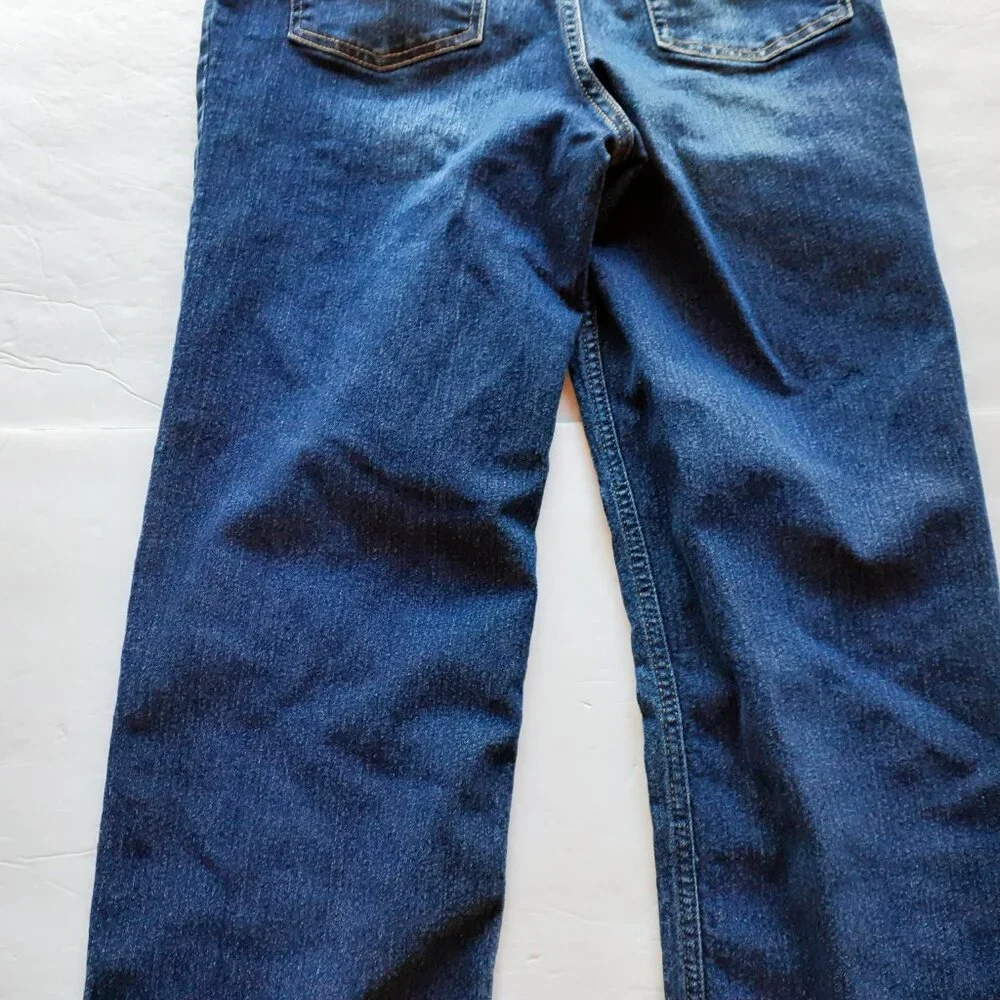Oshkosh Boys Jeans Dark Wash Classic Adjustable Waist Size 14
